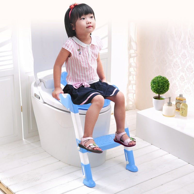 HappyStore Potty Training Seat & Adjustable Ladder