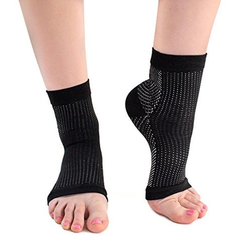 4 Pairs Of HappyStore One Size Fits All Compression Socks